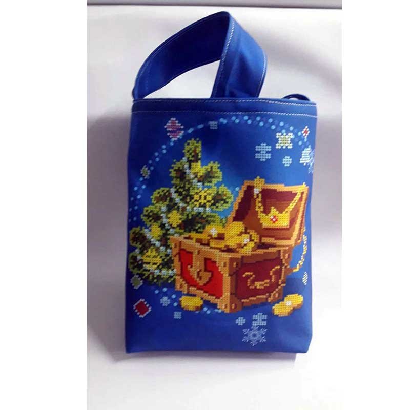 Еко сумка дитяча для вишивки бісером ДАНА С-08 Багатства в новому році