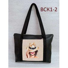 Large eco-leather bag for beading DANA BCK1-02