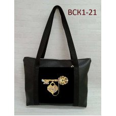 Large eco-leather bag for beading DANA BCK1-21
