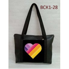 Large eco-leather bag for beading DANA BCK1-28