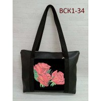 Сумка велика з екошкіри для вишивки бісером ДАНА ВСК1-34