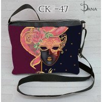 Сумка из экокожи для вышивки бисером ДАНА СК-47