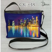 Eco-leather bag for beading DANA CK-48