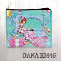 Косметичка маленька для вишивки бісером ДАНА КМ-045