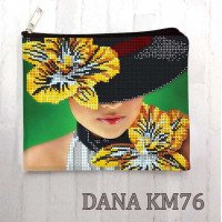 Косметичка маленькая для вышивки бисером ДАНА КМ-076