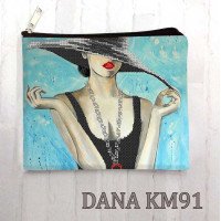 Косметичка маленька для вишивки бісером ДАНА КМ-091