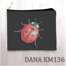 Косметичка маленькая для вышивки бисером ДАНА КМ-136