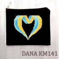 Косметичка маленькая для вышивки бисером ДАНА КМ-141