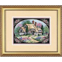 Cross Stitch Kits Dimensions 06710 Enchanted Cottage (discontinued)