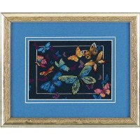 Cross Stitch Kits Dimensions 06846 Exotic butterflies (discontinued)