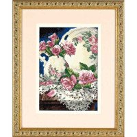 Cross Stitch Kits Dimensions 06929 Lace and Roses