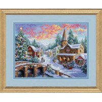 Cross Stitch Kits Dimensions 08783 Holiday Village