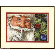 Cross Stitch Kits Dimensions 08799 The Secret of Santa
