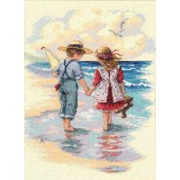 Cross Stitch Kits Dimensions 13721 Holding hands