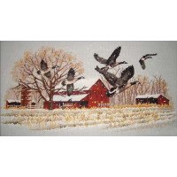 Cross Stitch Kits Dimensions 13732 Winter Geese