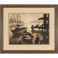 Cross Stitch Kits Dimensions 35018 Peaceful Silhouette