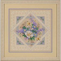 Cross Stitch Kits Dimensions 35105 Flowers and Lace