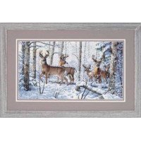 Cross Stitch Kits Dimensions 35130 Winter in the forest
