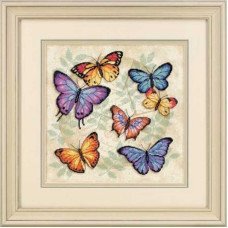 Набір для вишивання хрестиком Dimensions 35145 Багатство метеликів
