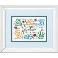 Cross Stitch Kits Dimensions 65011 Grandparets Touch a Heart