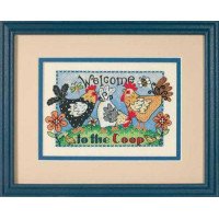 Cross Stitch Kits Dimensions 65053 Welcome to the Coop