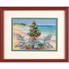 Набір для вишивання хрестиком Dimensions 70-08832 Різдво на пляжі
