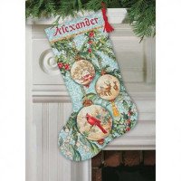 Cross Stitch Kits Dimensions 70-08854 Enchanted Ornament Stocking