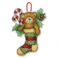 Cross Stitch Kits Dimensions 70-08894 Bear Ornament