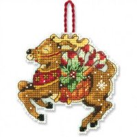Cross Stitch Kits Dimensions 70-08916 Reindeer Ornament