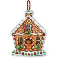 Cross Stitch Kits Dimensions 70-08917 Gingerbread House Ornament