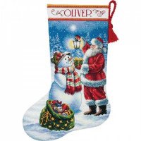 Cross Stitch Kits Dimensions 70-08952 Holiday Glow Stocking