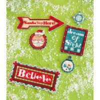 Cross Stitch Kits Dimensions 70-08953 Whimsical Signs Ornaments