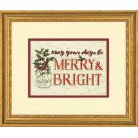 Cross Stitch Kits Dimensions 70-08982 Merry and Bright