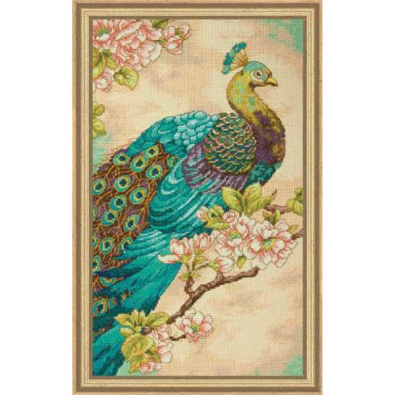 Cross Stitch Kits Dimensions 70-35293 Indian Peacock