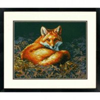 Cross Stitch Kits Dimensions 70-35318 Sunlit Fox