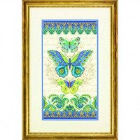 Cross Stitch Kits Dimensions 70-35323 Peacock Butterflies