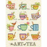 Cross Stitch Kits Dimensions 70-35335 The art of tea