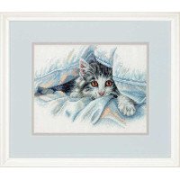 Cross Stitch Kits Dimensions 70-35341 Cat Comfort