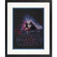 Cross Stitch Kits Dimensions 70-35382 Luke and Darth Vader