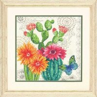 Cross Stitch Kits Dimensions 70-35388 Cactus Bloom