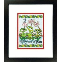 Cross Stitch Kits Dimensions 70-65148 Frog Parking
