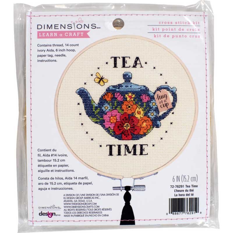 Набір для вишивання хрестиком Dimensions 72-76291 Час чаю