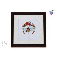 Counted Cross Stitch Kit FruzelOk 2019 Bumblebee