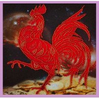 Набор вышивки бисером Картины Бисером Р-273 Символ года Петуха