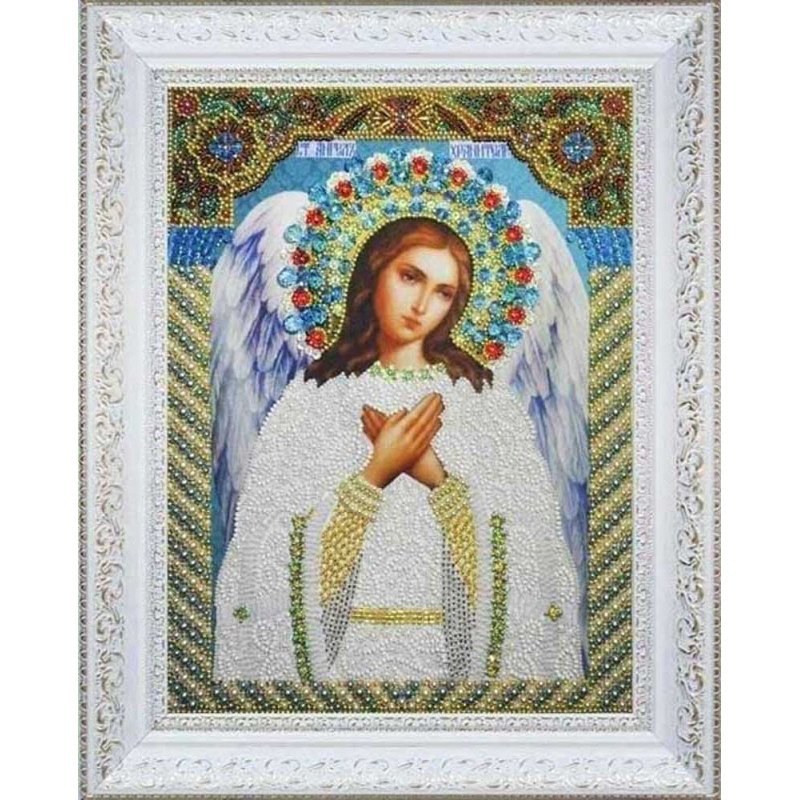 Набір вишивки бісером Картини Бісером Р-282 Ікона Ангела Хоронителя
