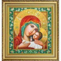 Beadwork Set Pictures Beaded Р-313 Icon of the Mother of God of Kasperovskaya