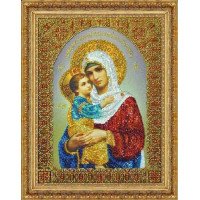 Beadwork Set Pictures Beaded Р-326 Icon of the Mother of God