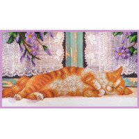 Набор вышивки бисером Картины Бисером Р-351 Рыжий кот