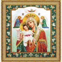 Beadwork Set Pictures Beaded Р-353 Icon of the Mother of God