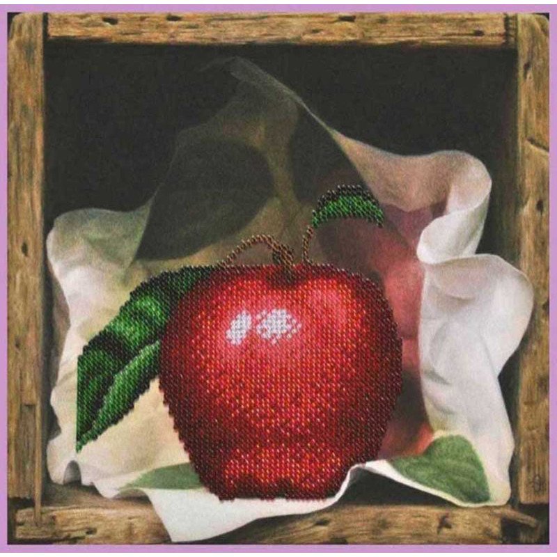 Набір вишивки бісером Картини Бісером Р-384 Яблуко
